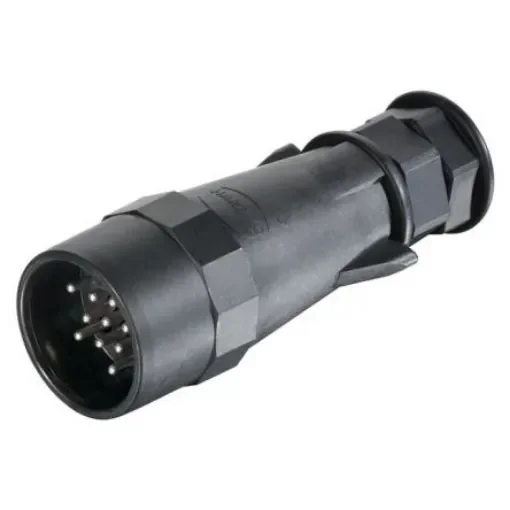 HARTING Circular Connectors, 13 Contacts, Plug-In, Plug, Male, IP69, HARTING UIC Series - 09580131021 product image