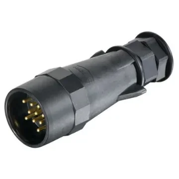 HARTING Circular Connectors, 13 Contacts, Plug-In, Plug, Male, IP69, HARTING UIC Series - 09580131011 product image