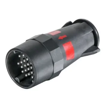 HARTING Circular Connectors, 18 Contacts, Plug-In, Plug, Male, IP69, HARTING UIC Series - 09580181022 product image