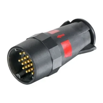 HARTING Circular Connectors, 18 Contacts, Plug-In, Plug, Male, IP69, HARTING UIC Series - 09580181012 product image