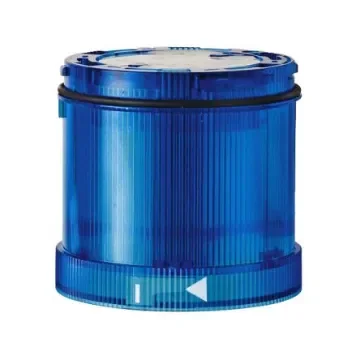 Werma 644 Series Blue Flashing Effect Signal Tower for Use with Signal Tower, 24 V dc, LED Bulb, Vdc, IP65 - 64456055 product image