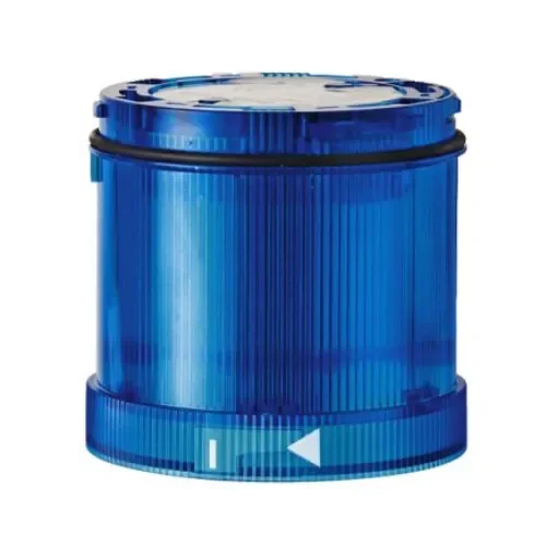 Werma 644 Series Blue Flashing Effect Signal Tower for Use with Signal Tower, 24 V dc, LED Bulb, Vdc, IP65 - 64456055 product image