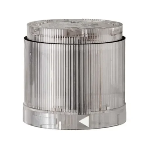 Werma 843 Series White Flashing Effect Signal Tower for Use with Signal Tower, 24 V dc, LED Bulb, Vdc, IP54 - 84346055 product image