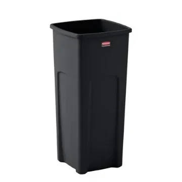 Rubbermaid Commercial Products Universal 23gal Black Waste Bin - FG356988BLA product image