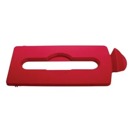 Rubbermaid Commercial Products Red Waste Bin Lid for Waste Bin, 12.7mm - 2007194 product image