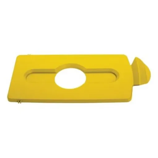 Rubbermaid Commercial Products Yellow Waste Bin Lid for Waste Bin, 12.7mm - 2007881 product image