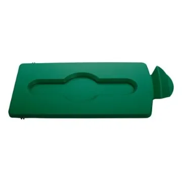 Rubbermaid Commercial Products Green Waste Bin Lid for Waste Bin, 12.7mm - 2007884 product image