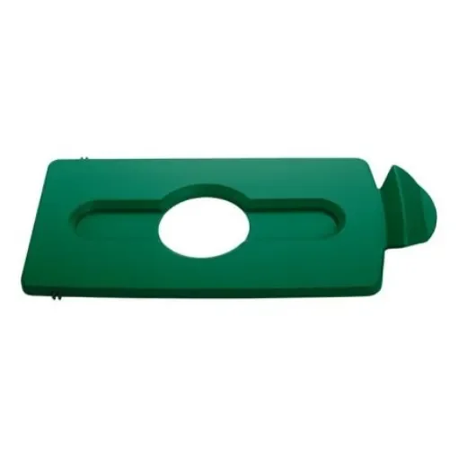 Rubbermaid Commercial Products Green Waste Bin Lid for Waste Bin, 12.7mm - 2007885 product image
