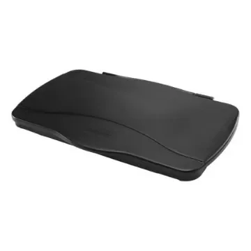 Rubbermaid Commercial Products Black Waste Bin Lid for Waste Bin, 30.5mm - FG267400BLA product image