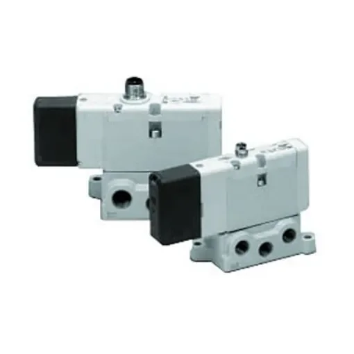 SMC Air Pneumatic Solenoid Valve - Solenoid Rc 1/8 EVS1 Series 24V dc - EVS1-01-FJG-D-3ZRM0-Q product image