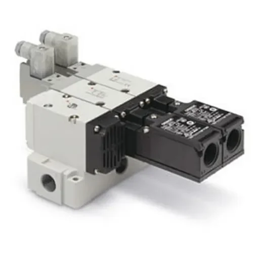 SMC Air Pneumatic Solenoid Valve - Solenoid G 3/8 VP500 Series 24V dc - VP544-5DZ1-03F-M-X555 product image