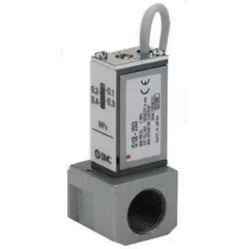 SMC Contact (Reed Switch) Pressure Switch, R 1/8 0.1MPa to 4 bar - IS10E-30-F03-6-D product image