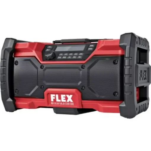 FLEX FEMA Work Site Radio, 18V, 4.3kg - 484857 product image