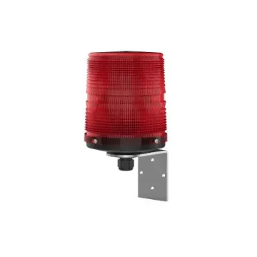 Pfannenberg PMF 2015-SIL Series Red Flashing Beacon, 230 V ac, Direct Mount / Bracket Mount, Xenon Bulb, IP55 - 21007105611 product image