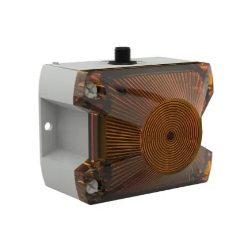 Pfannenberg PY X-S-05 Series Amber Flashing Beacon, 24 V dc, Panel Mount, Xenon Bulb, IP66 - 21510804101 product image