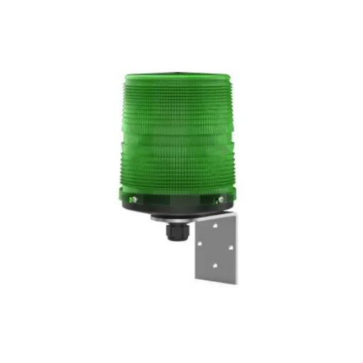 Pfannenberg PMF LED-HI Series Green Flashing Beacon, 12/24 V dc, Direct Mount / Bracket Mount, LED Bulb, IP55 - 21155636007 product image