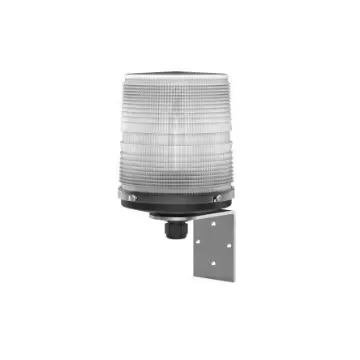 Pfannenberg PMF LED-HI Series Clear Flashing Beacon, 12/24 V dc, Direct Mount / Bracket Mount, LED Bulb, IP55 - 21155631007 product image