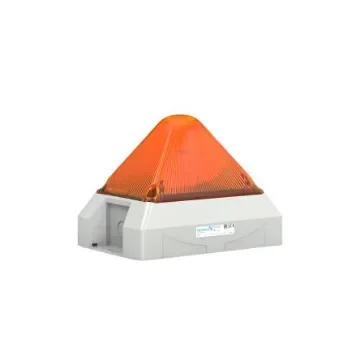 Pfannenberg PY X-L-15 Series Amber Flashing Beacon, 230 V ac, Free Mount, LED Bulb, IP66 - 21561104055 product image
