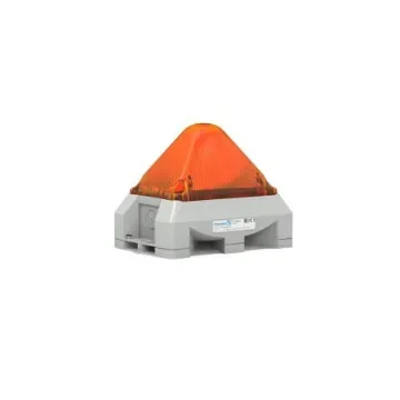 Pfannenberg PY X Series Amber Beacon, 115/230 V ac/dc, 120 V ac/dc, IP66, Free Mount, 101dB at 1 Metre - 21556644055 product image