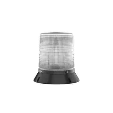 Pfannenberg PMF LED-HI Series Clear Flashing Beacon, 12/24 V dc, Direct Mount / Bracket Mount, LED Bulb, IP55 - 21155631006 product image
