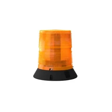 Pfannenberg PMF LED-HI-SIL Series Amber Flashing Beacon, 12/24 V dc, Direct Mount / Bracket Mount, LED Bulb, IP55 - 21154634006 product image