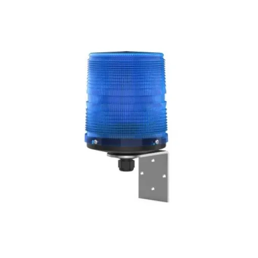 Pfannenberg PMF LED-HI-SIL Series Blue Flashing Beacon, 12/24 V dc, Direct Mount / Bracket Mount, LED Bulb, IP55 - 21154637007 product image