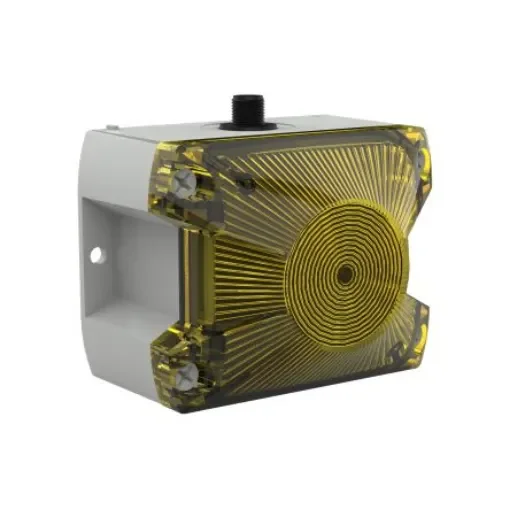 Pfannenberg PY X-S-05 Series Yellow Flashing Beacon, 24 V dc, Panel Mount, Xenon Bulb, IP66 - 21510803101 product image