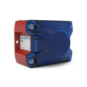 Pfannenberg PY X-S-05 Series Blue Flashing Beacon, 230 V ac, Panel Mount, Xenon Bulb, IP66 - 21510107000 product image