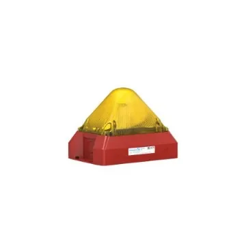 Pfannenberg PY X-M-10 Series Yellow Flashing Beacon, 230 V ac, Panel Mount, Xenon Bulb, IP66 - 21551103000 product image