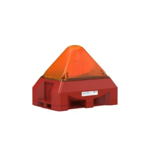 Pfannenberg PY X Series Amber Beacon, 24 V dc, IP66, Free Mount, 101dB at 1 Metre - 21565804000 product image