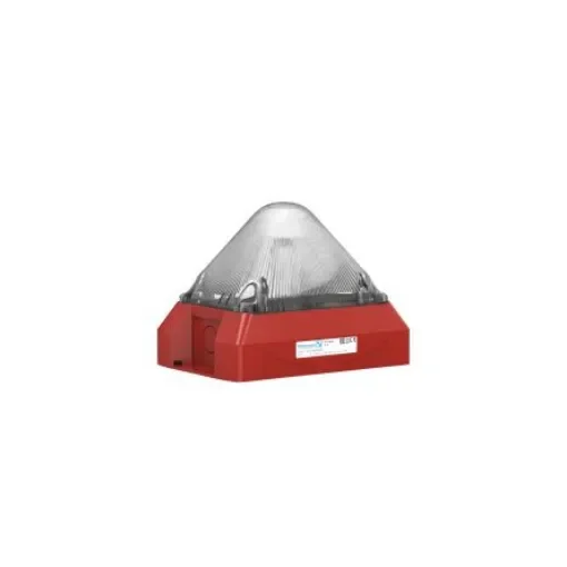 Pfannenberg PY X-M-10 Series Clear Flashing Beacon, 230 V ac, Panel Mount, Xenon Bulb, IP66 - 21551801005 product image