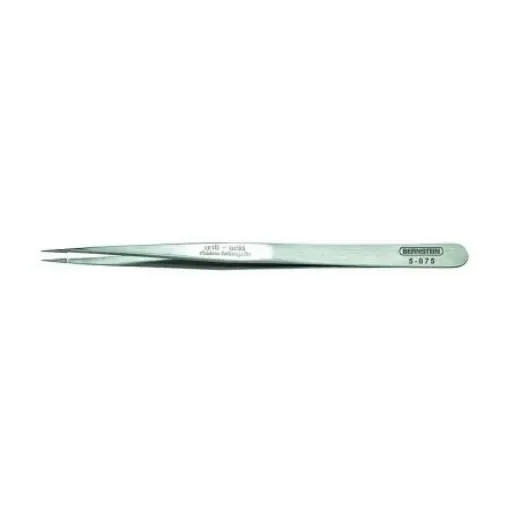 Bernstein 140 mm, Stainless Steel, Very Fine, Tweezer - 5-075 product image
