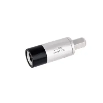 Bernstein 4-991 Series Hexagon Socket Torque Adapter, 6.35 mm, 1/4in Insert, Steel Grey Finish - 4-991-05 product image