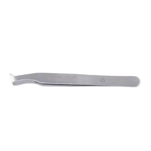 Bernstein 115 mm, Carbon Steel, Angle, ESD Tweezer - 5-079 product image