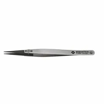 Bernstein 42 mm, Stainless Steel, Very Fine, ESD Tweezer - 5-454 product image