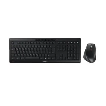 Cherry JD-8550DE-2 Wireless Ergonomic Keyboard & Mouse Set, QWERTZ, Black product image