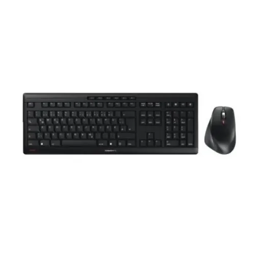 Cherry JD-8550DE-2 Wireless Ergonomic Keyboard & Mouse Set, QWERTZ, Black product image