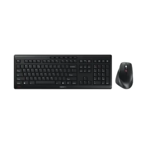 Cherry JD-8550EU-2 Wireless Ergonomic Keyboard & Mouse Set, QWERTY, Black product image