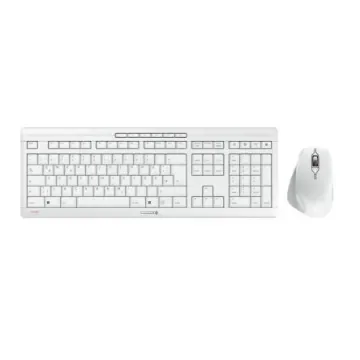 Cherry JD-8550DE-0 Wireless Ergonomic Keyboard & Mouse Set, QWERTZ, White product image