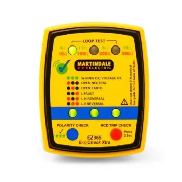 Martindale, Model EZ365 Socket Tester 30mA 230V CAT III 300V product image