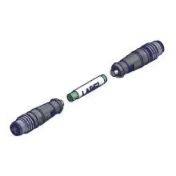 TE Connectivity Straight Male 4 way M12 to Straight Male 4 way M12 Sensor Actuator Cable, 60m - 1201080030 product image