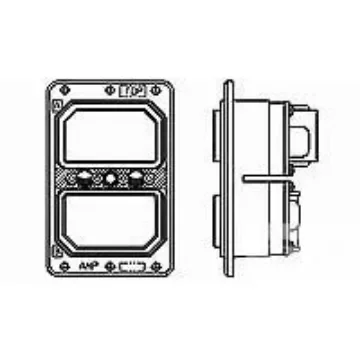 TE Connectivity, 20759 Connector Backplane Connector, Receptacle, Horizontal, 207595-3 product image