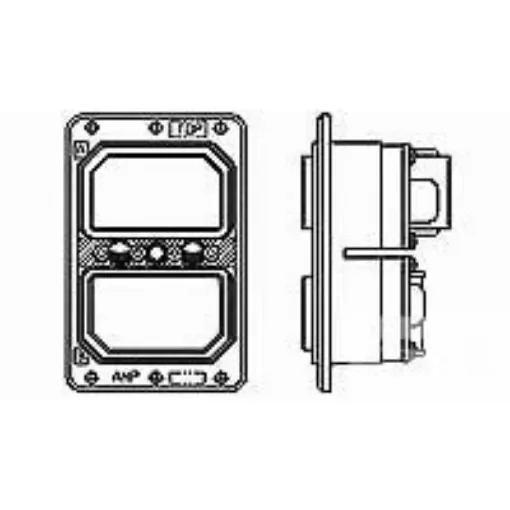 TE Connectivity, 20759 Connector Backplane Connector, Receptacle, Horizontal, 207595-3 product image