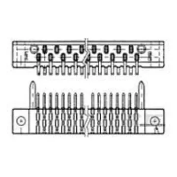 TE Connectivity 3-5823 Series Edge Connector, 41-Contacts - 3-582390-5 product image