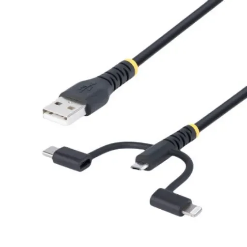 StarTech.com USB 2.0, Male USB A to Male, 480Mbps, 1m - RLTCUB1MBK product image