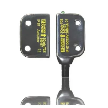 H.ZANDER ZCode-TCE Series Sliding Block for Mounting Magnetic Non-Contact Safety Switch, 24V dc, Stainless Steel - 940153 product image