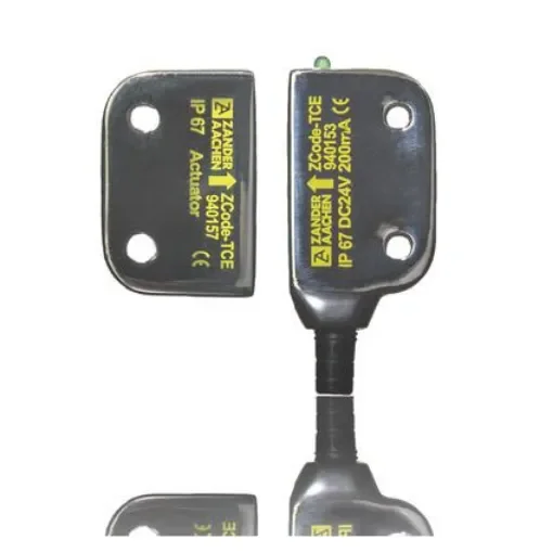 H.ZANDER ZCode-TCE Series Sliding Block for Mounting Magnetic Non-Contact Safety Switch, 24V dc, Stainless Steel - 940153 product image