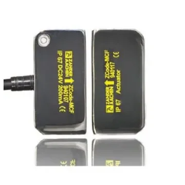 H.ZANDER ZCode-MCF Series Sliding Block for Mounting Magnetic Non-Contact Safety Switch, 24V dc, Stainless Steel - 940107 product image