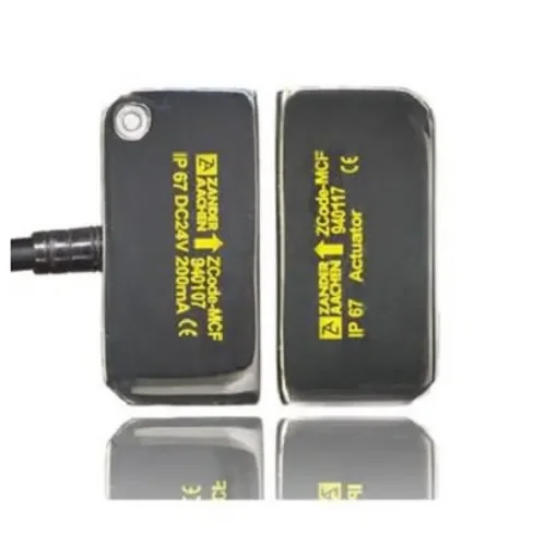 H.ZANDER ZCode-MCF Series Sliding Block for Mounting Magnetic Non-Contact Safety Switch, 24V dc, Stainless Steel - 940107 product image