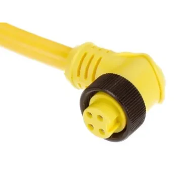 TE Connectivity Grey Circular Industrial Cordsets, Shell Size 10.67mm for use with Strain Relief Grip - 1300100923 product image